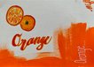 Acryl, Orange, Handlettering, Kunst, Grafik Design, Maike Guthier, Grafik Dsign